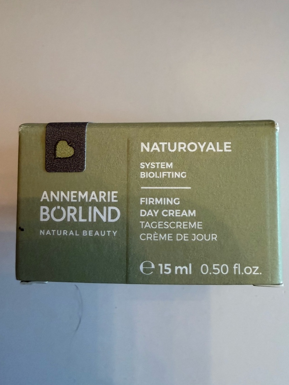 NIB ANNEMARIE BÖRLIND Naturoyale Firming Day Cream 0.5 fl oz